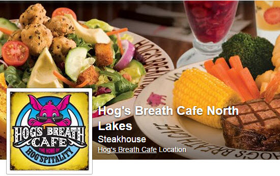 Hogs Breath North Lakes Facebook Page