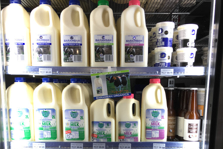 Wray Orgainc Australian Milk