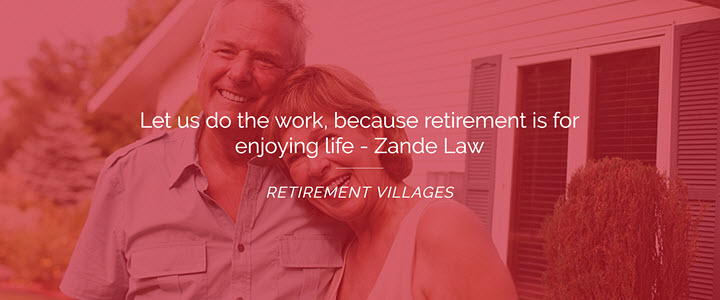 Retirement Homes Villages Lawyer