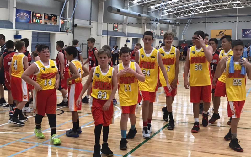 Caboolture-Suns-under-14s-state-championships