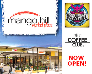 Coffee Club and Hogs Breath Opening Mango Hill